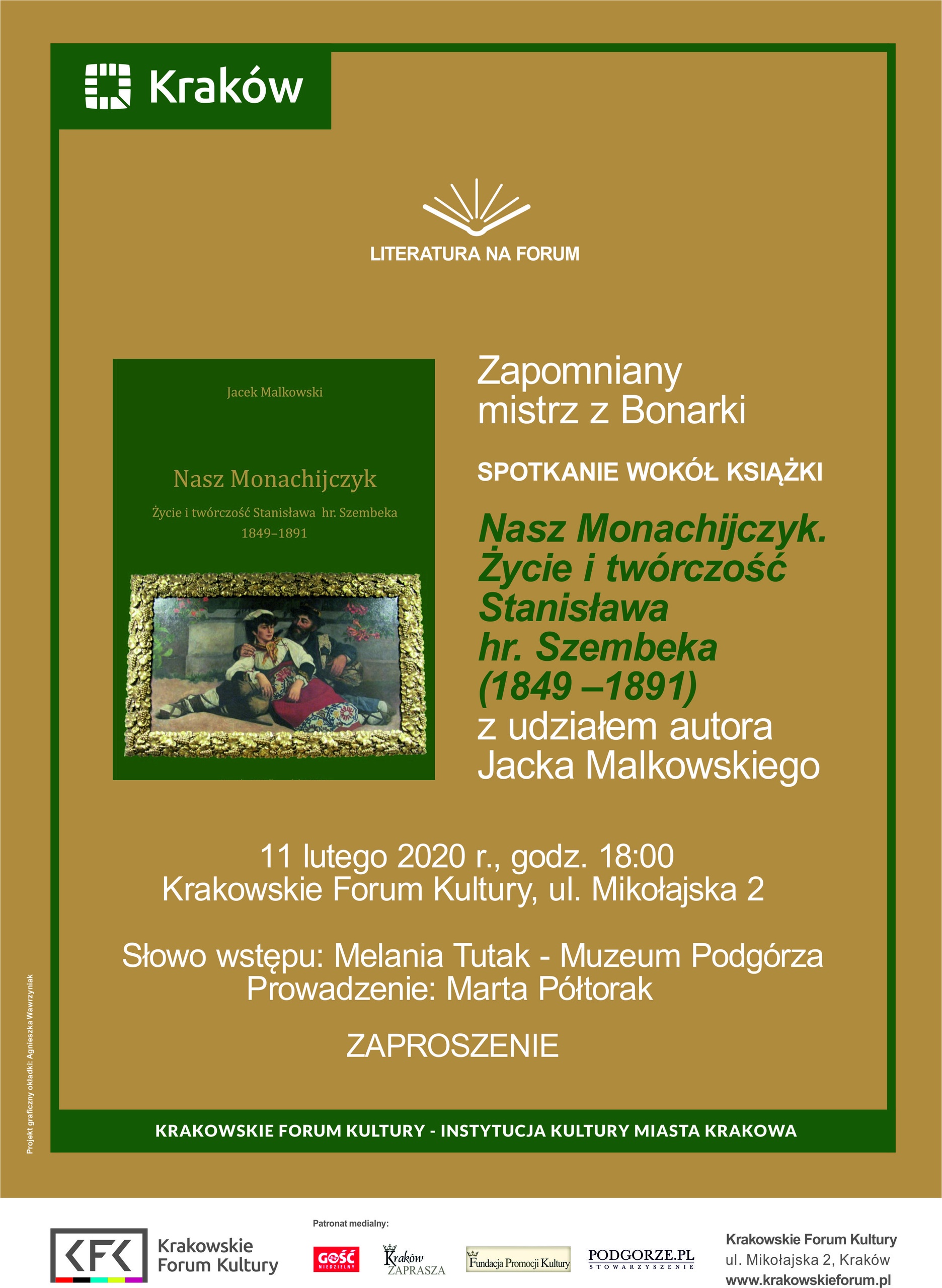 Zdjęcie do artykułu "Książka naszego autora Jacka Malkowskiego promowana w Krakowie"